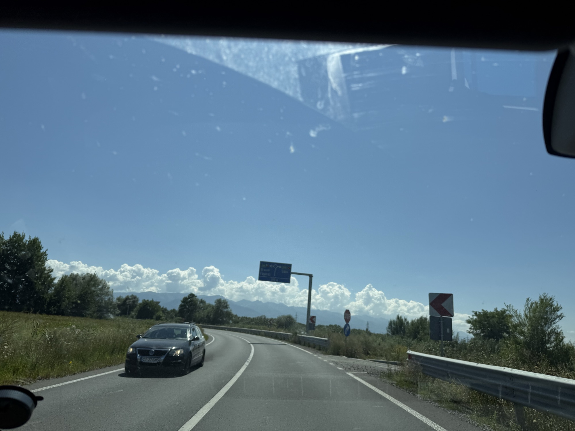 Fahrt durch den Făgăraș-Raum