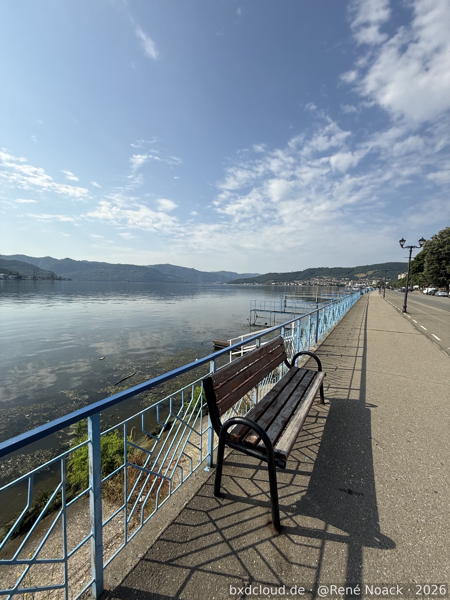 Uferpromenade in Orșova
