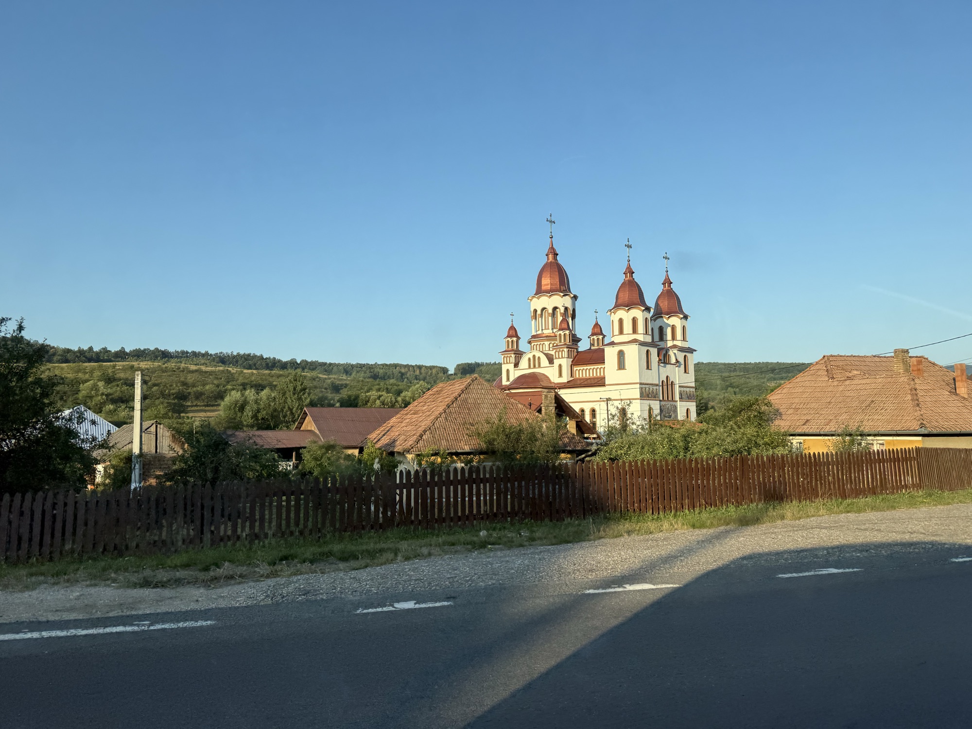 Kirche am Rückweg durch Rumänien