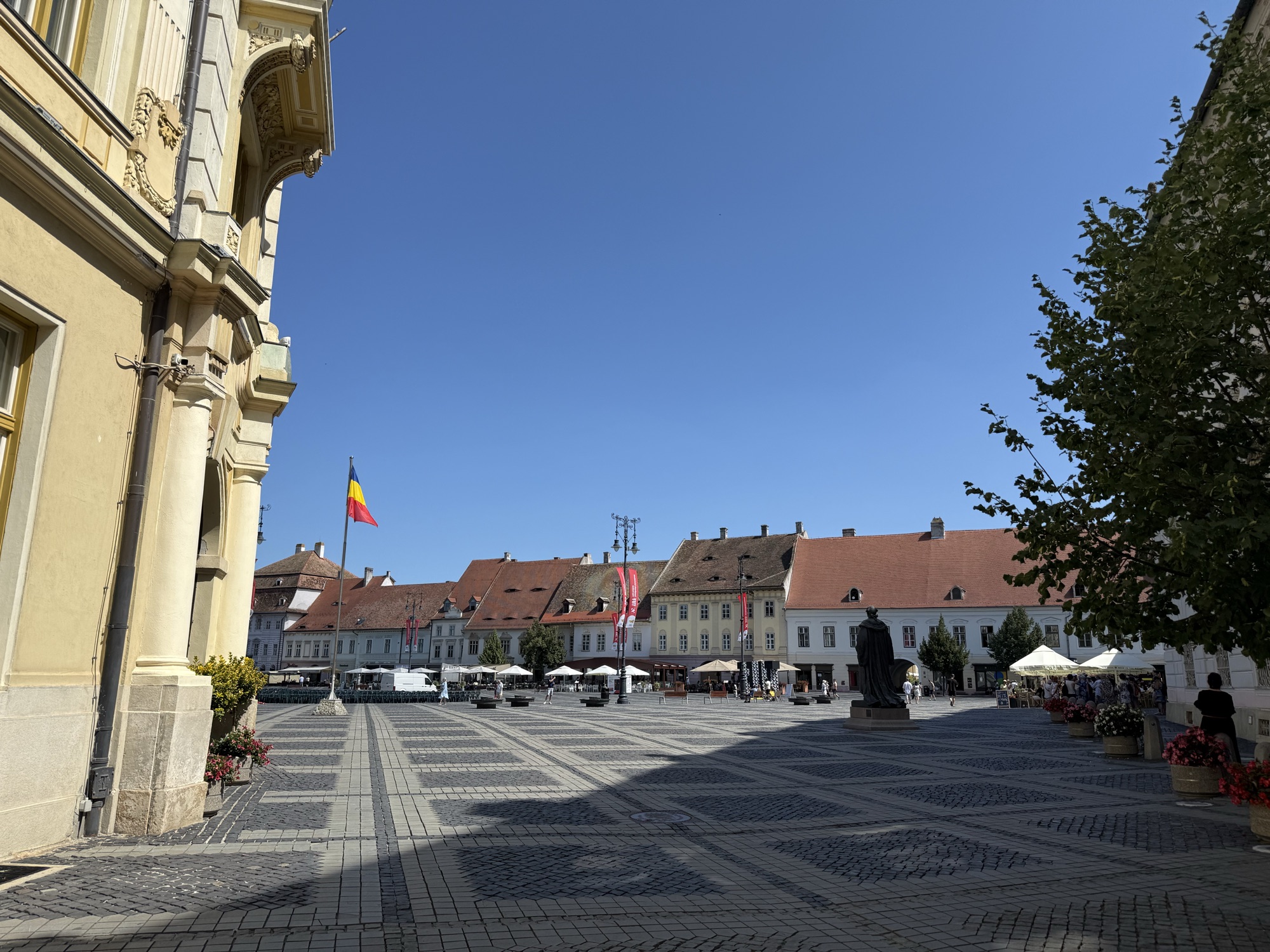 Großer Platz in der Altstadt von Sibiu